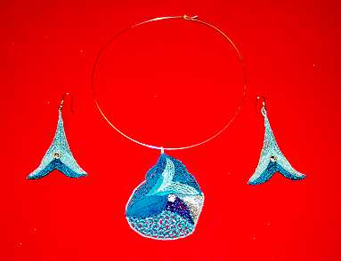 Dentelle � l'aiguille : Bijoux