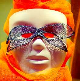 Dentelle aux fuseaux : Masque Torchon