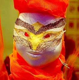 Dentelle aux fuseaux : Masque Torchon