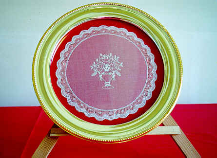 Dentelle aux fuseaux : Valenciennes