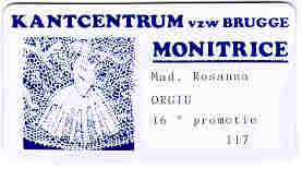 Carte de monitrice