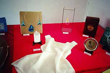 Dentelle : �chantillon de dentelle � l'aiguille