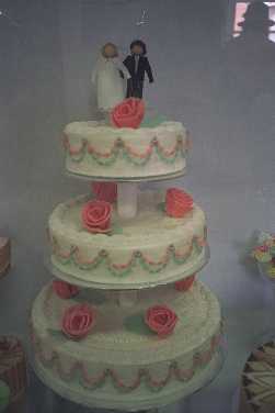 La dentelle � Bruges : le gateau de Mariage