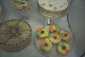 La dentelle � Bruges : les gateaux