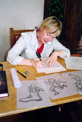 Recontre Internationale des dentellires : les dessinateurs