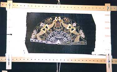 Recontre Internationale des dentellires : Eventail de Luneville