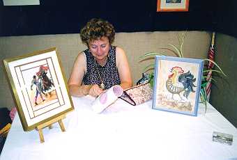 Recontre Internationale des dentellires : Marie Jeanne Houdin
